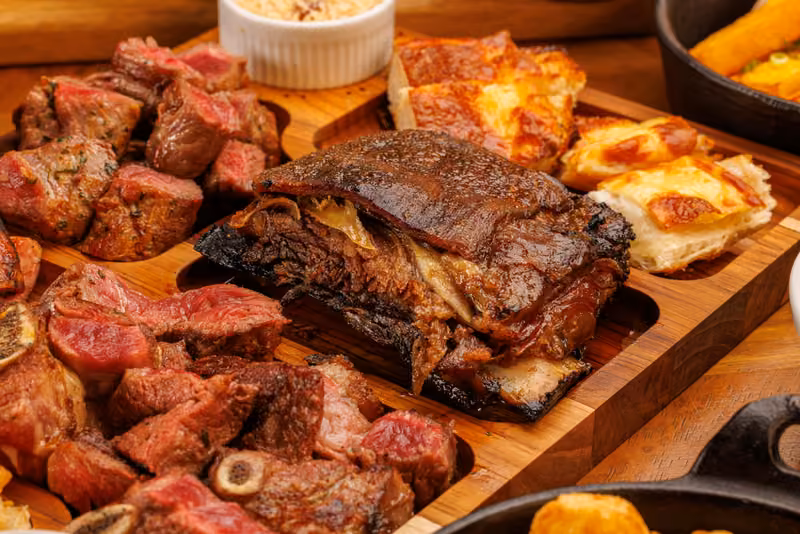 Carnes e grelhados — fotografia de Ebraim Martini