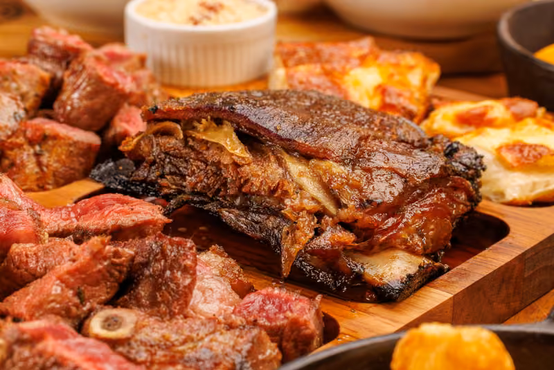 Carnes e grelhados — fotografia de Ebraim Martini